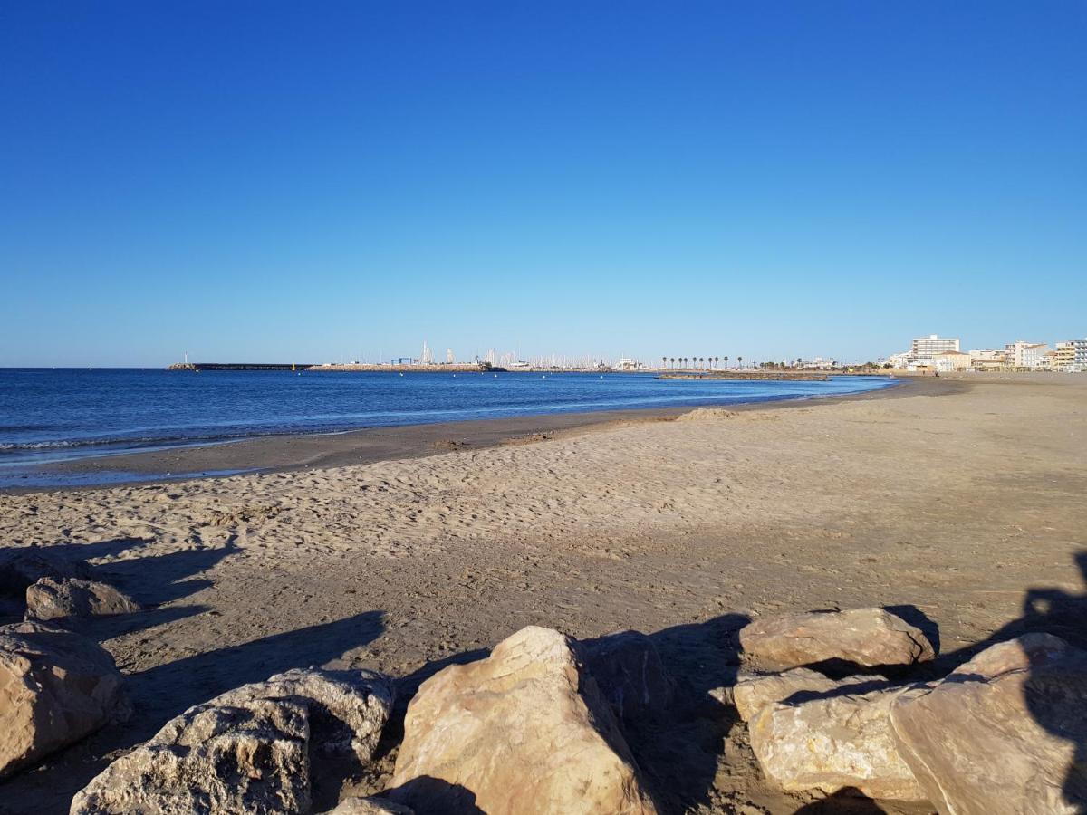 Chez Isabelle Et Virgile Bel Appartement, Avec Vues, A 50M De La Plage Palavas-les-Flots Exteriér fotografie